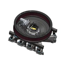 RetroFilter Drive-By-Wire Air Cleaner - 16-Inch Diameter - Black image 7