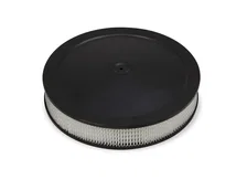 4500 drop-base air cleaner black w/3" paper filter image 1