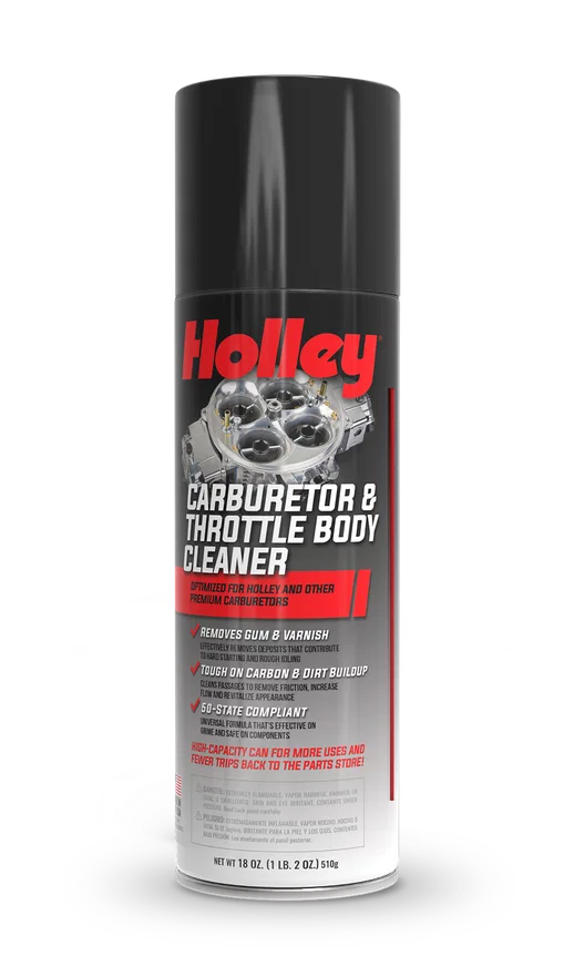 Holley 120-HLYCC-18, Carburetor & Throttle Body Cleaner Spray, 18oz Can