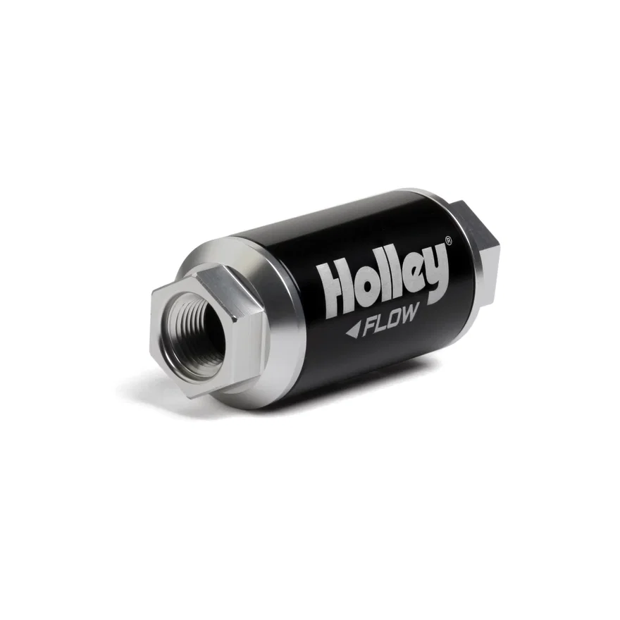 Holley 162-551, 100 GPH HP Billet Fuel Filter