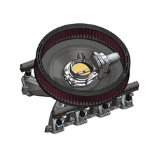 RetroFilter Drive-By-Wire Air Cleaner - 16-Inch Diameter - Chrome image 7