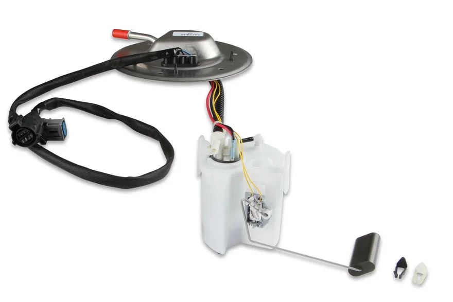 Holley 12-946, 255 LPH Drop-In Fuel Module Assembly for Ford Mustang