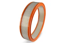 Air Filter - 14"x3"  - White Paper Element - Orange Ring image 4