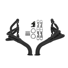 Super Competition Long Tube Header - Painted for Chevrolet Chevy II image 1