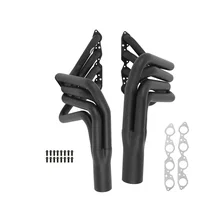 Super Competition Long Tube Headers - Painted for Chevrolet Corvette image 1