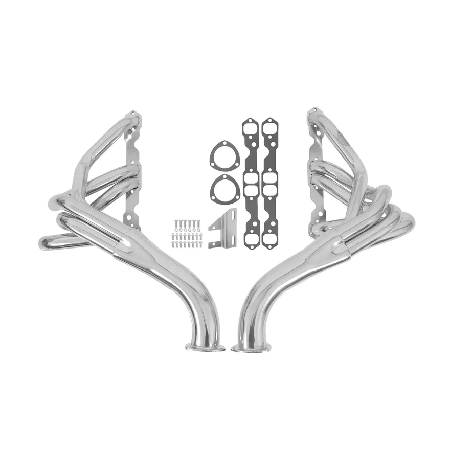 Super Competition Long Tube Header - Ceramic Coated for Chevrolet Chevy II