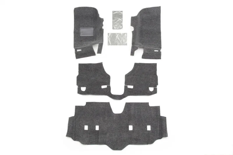 Husky Liners HBRJK07F4, 07-17 Jeep Wrangler JKU 4dr (Incl. Heat Shields) Guardian Comfort Jeep Liner