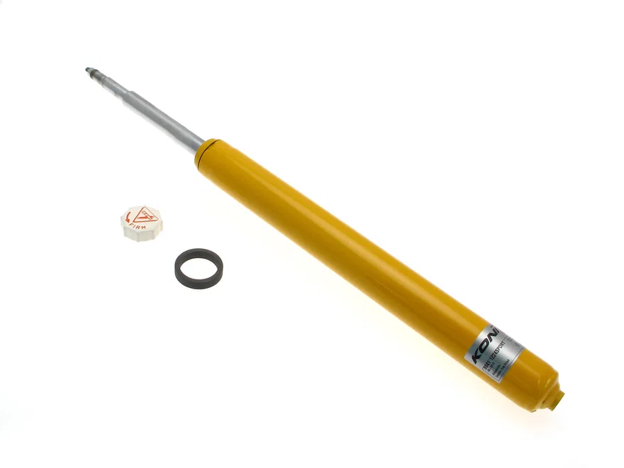Front Sport (yellow) 8641- externally adjustable, low pressure gas strut insert for BMW