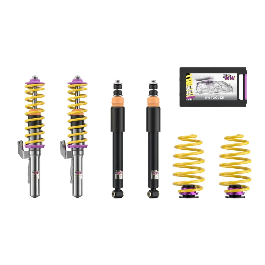 KW 15226004, SUSPENSIONS 15226004 KW V2 COILOVER KIT for Smart Fortwo