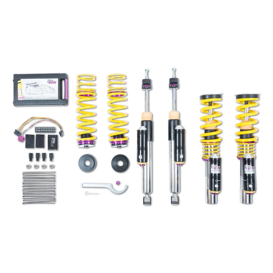 KW 3A71000K, SUSPENSIONS 3A71000K KW V4 COILOVER KIT BUNDLE for Audi RS7