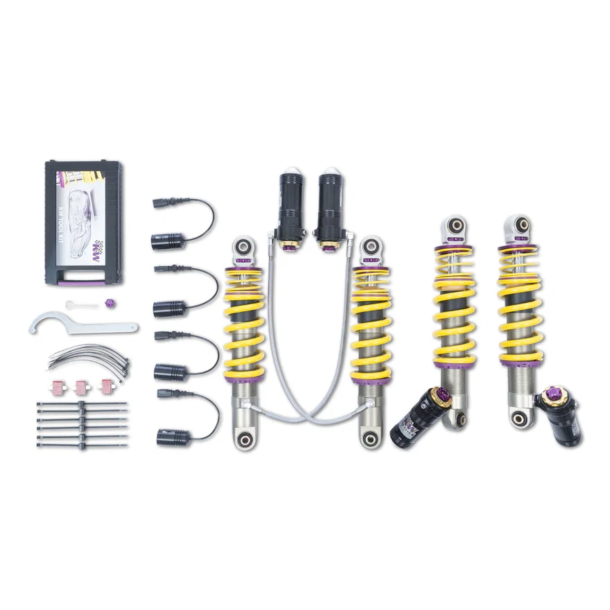 KW 3A711005, SUSPENSIONS 3A711005 KW V4 COILOVER KIT BUNDLE for Audi R8