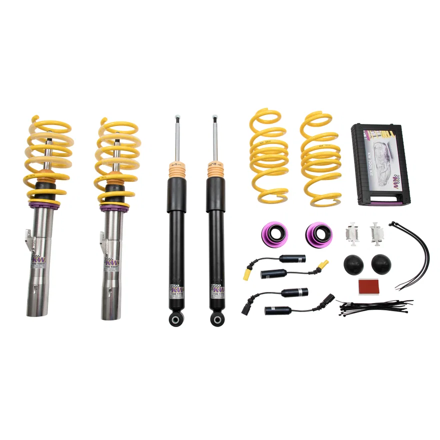 KW 1021000T, SUSPENSIONS 1021000T KW V1 COILOVER KIT BUNDLE for Audi S3
