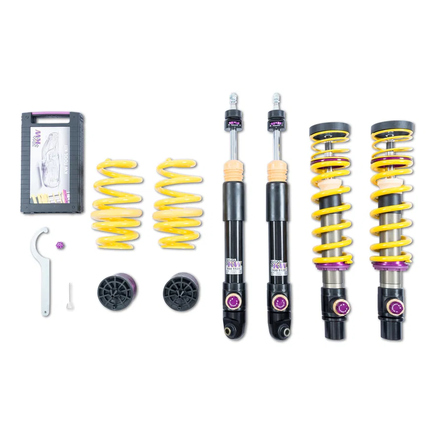 KW 3A7100BS, SUSPENSIONS 3A7100BS KW V4 COILOVER KIT for Audi