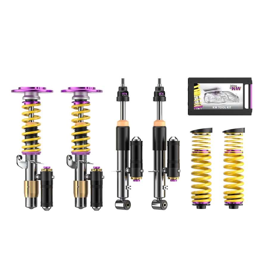 KW 3A7200DY, SUSPENSIONS 3A7200DY KW V4 COILOVER KIT BUNDLE for BMW M2