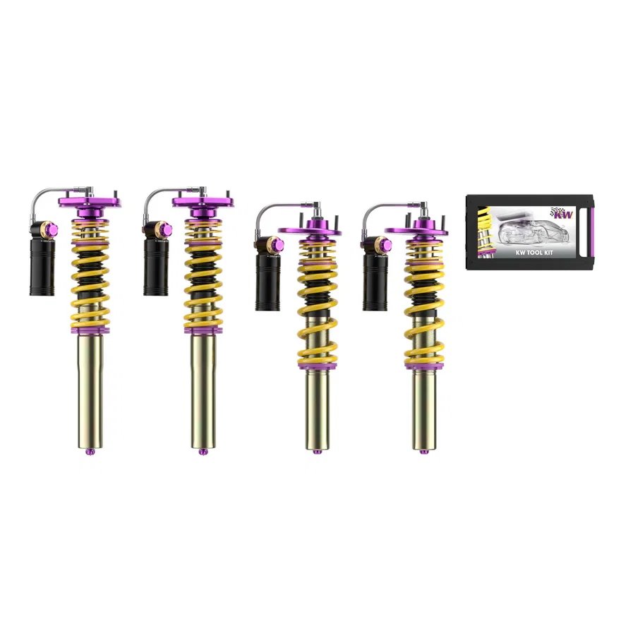 KW 39771288, SUSPENSIONS 39771288 KW V4 CLUBSPORT KIT for Porsche 718 Cayman