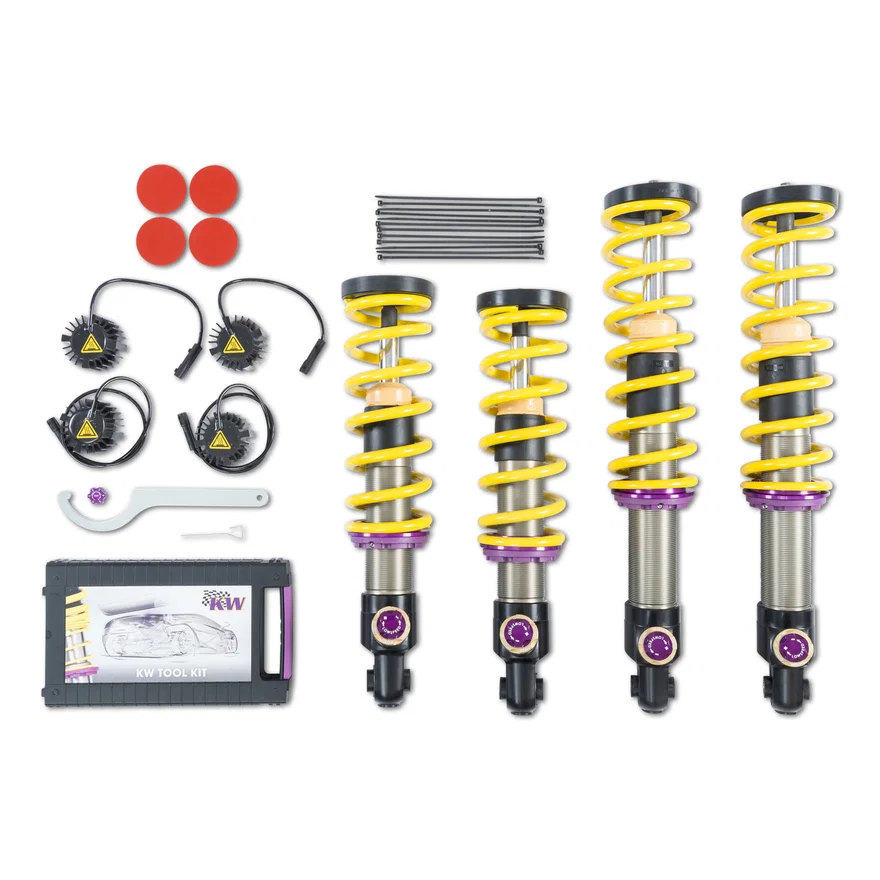 KW 3A725085, SUSPENSIONS 3A725085 KW V4 COILOVER KIT BUNDLE for Mercedes-Benz