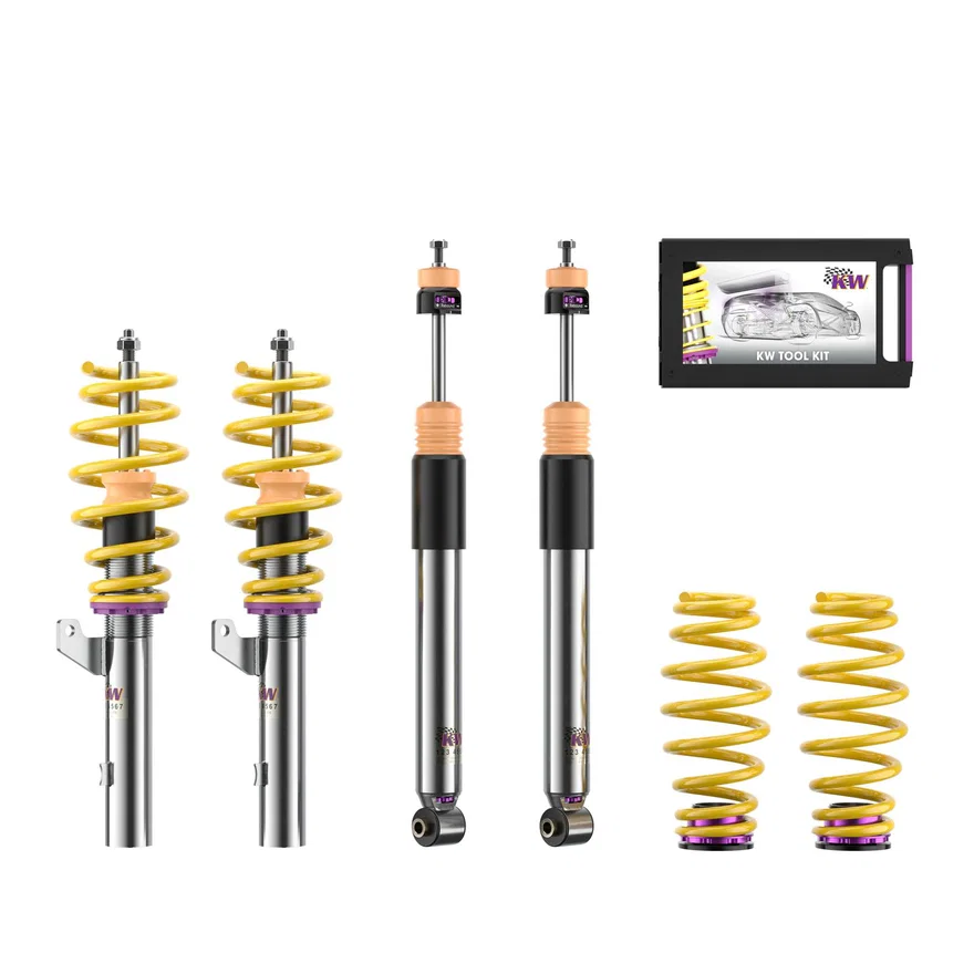 KW 352800CJ, SUSPENSIONS 352800CJ KW V3 COILOVER KIT for Audi A3