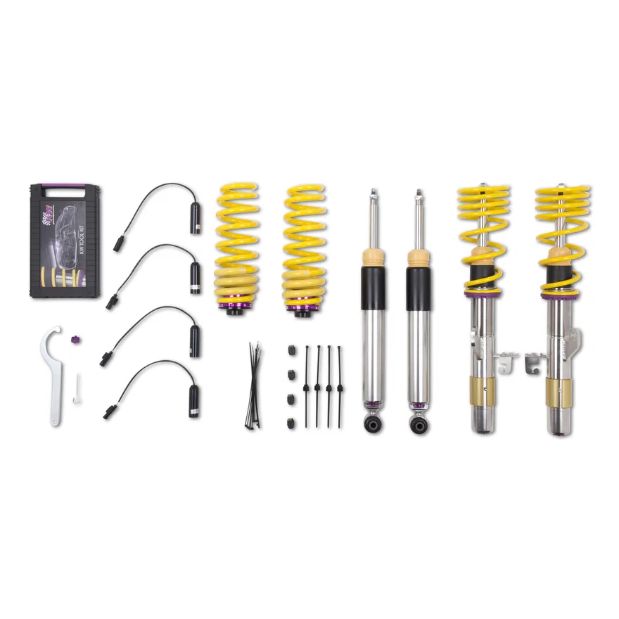 KW 3522000E, SUSPENSIONS 3522000E KW V3 COILOVER KIT BUNDLE for BMW