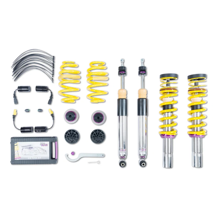 KW 352100BJ, SUSPENSIONS 352100BJ KW V3 COILOVER KIT BUNDLE for Audi