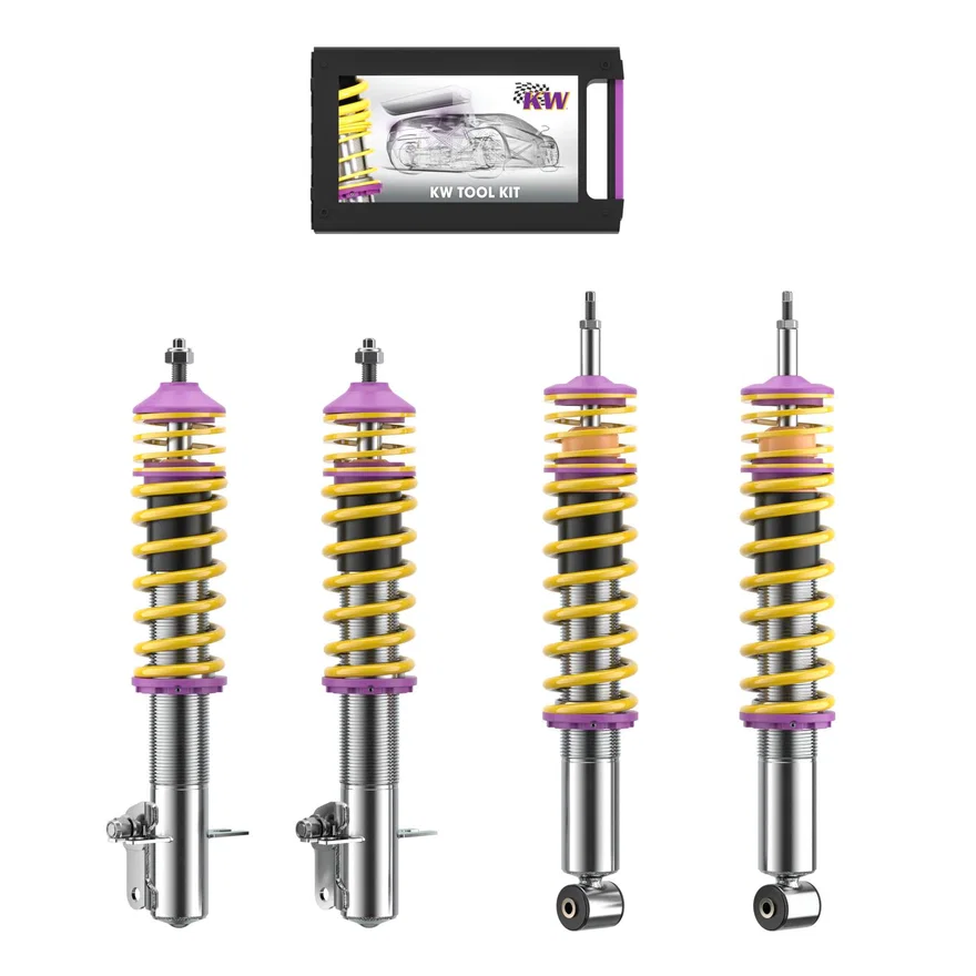 KW 15280001, SUSPENSIONS 15280001 KW V2 COILOVER KIT for Volkswagen