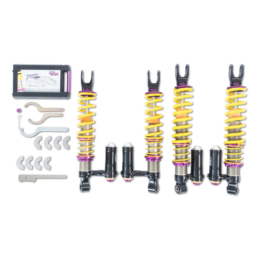 KW 3A711007, SUSPENSIONS 3A711007 KW V4 COILOVER KIT for Lamborghini Aventador