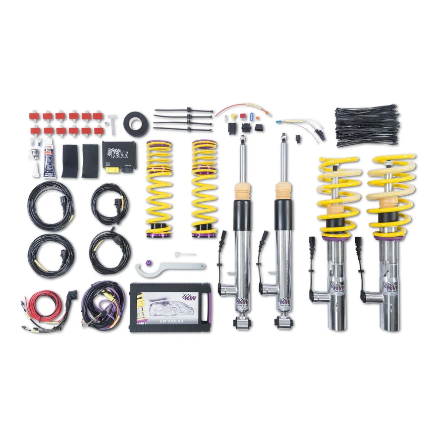 KW 39010055, SUSPENSIONS 39010055 KW DDC ECU COILOVER KIT for Audi RS3