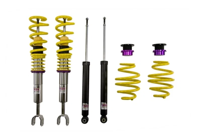 KW 10280011, Coilover Kit V1 VW Passat (B5; B5.5; 3B; 3BG) Sedan + Wagon; 2WD; all engines