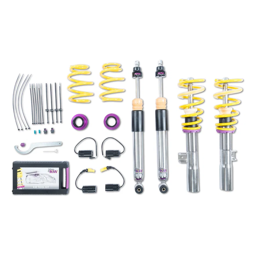 KW 3522500S, SUSPENSIONS 3522500S KW V3 COILOVER KIT BUNDLE for Mercedes-Benz