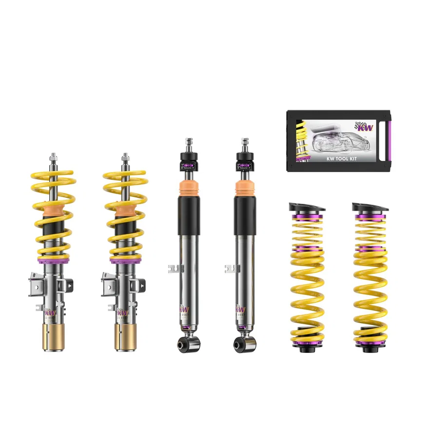 KW 352200CK, SUSPENSIONS 352200CK KW V3 COILOVER KIT BUNDLE for BMW