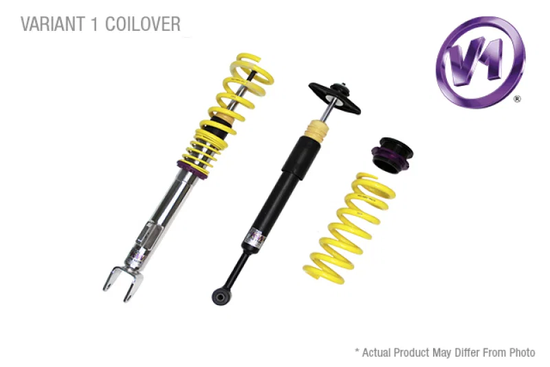 KW 10230081, Coilover Kit V1 2018+ Ford Mustang w/ Electronic Dampers w/ ESC Modules