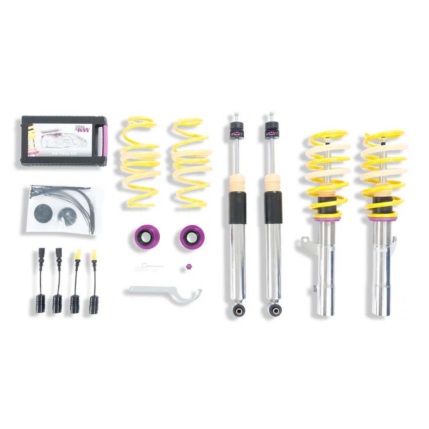 KW 352100AE, SUSPENSIONS 352100AE KW V3 COILOVER KIT BUNDLE for Audi