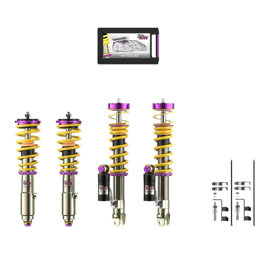 KW 3A771087, SUSPENSIONS 3A771087 KW V4 COILOVER KIT for Porsche 911