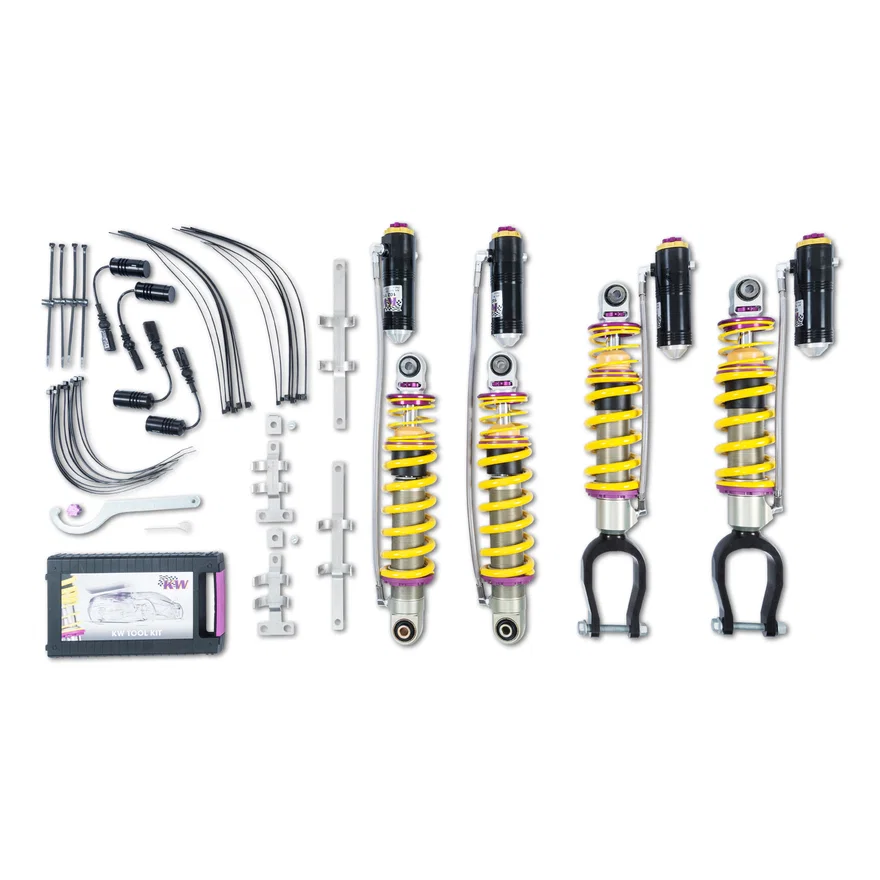 KW 3A7100AN, SUSPENSIONS 3A7100AN KW V4 COILOVER KIT BUNDLE for Audi R8