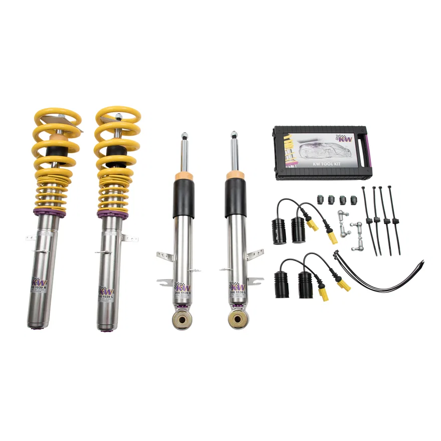 KW 352200AM, SUSPENSIONS 352200AM KW V3 COILOVER KIT BUNDLE for BMW