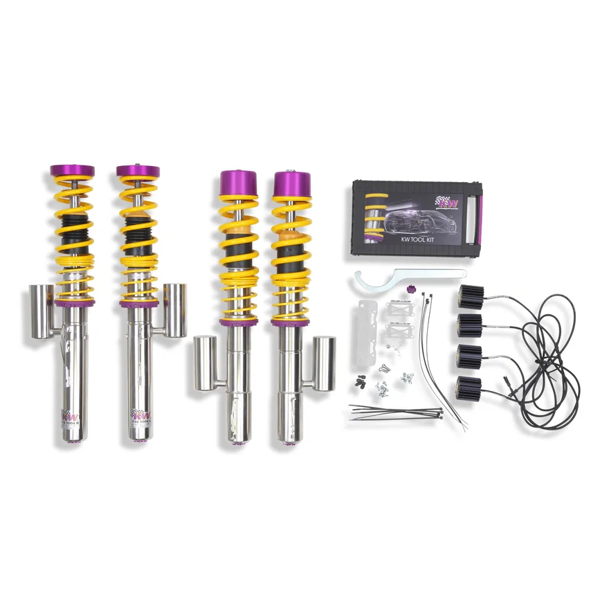 KW 35271032, SUSPENSIONS 35271032 KW V3 COILOVER KIT BUNDLE for Porsche Cayman