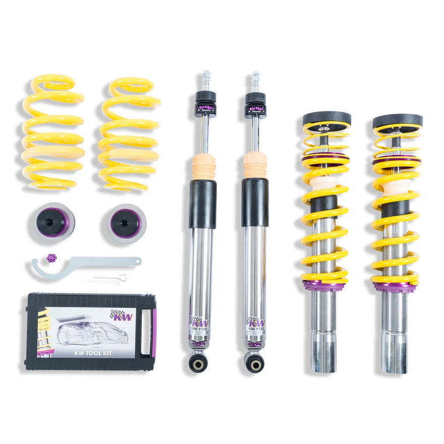 KW 352100AV, SUSPENSIONS 352100AV KW V3 COILOVER KIT for Audi A4