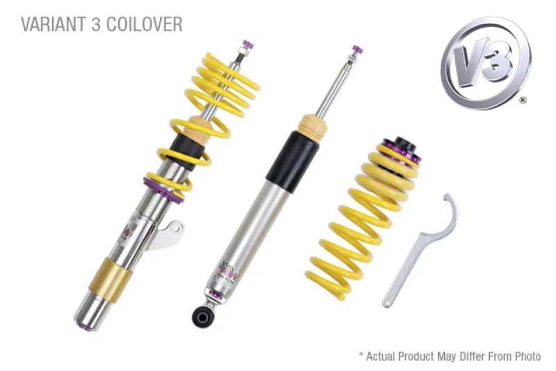 KW 3522000N, Coilover Kit V3 15-16 BMW 228i xDrive (F22) / 2017 BMW 230i xDrive (F22) w/ EDC