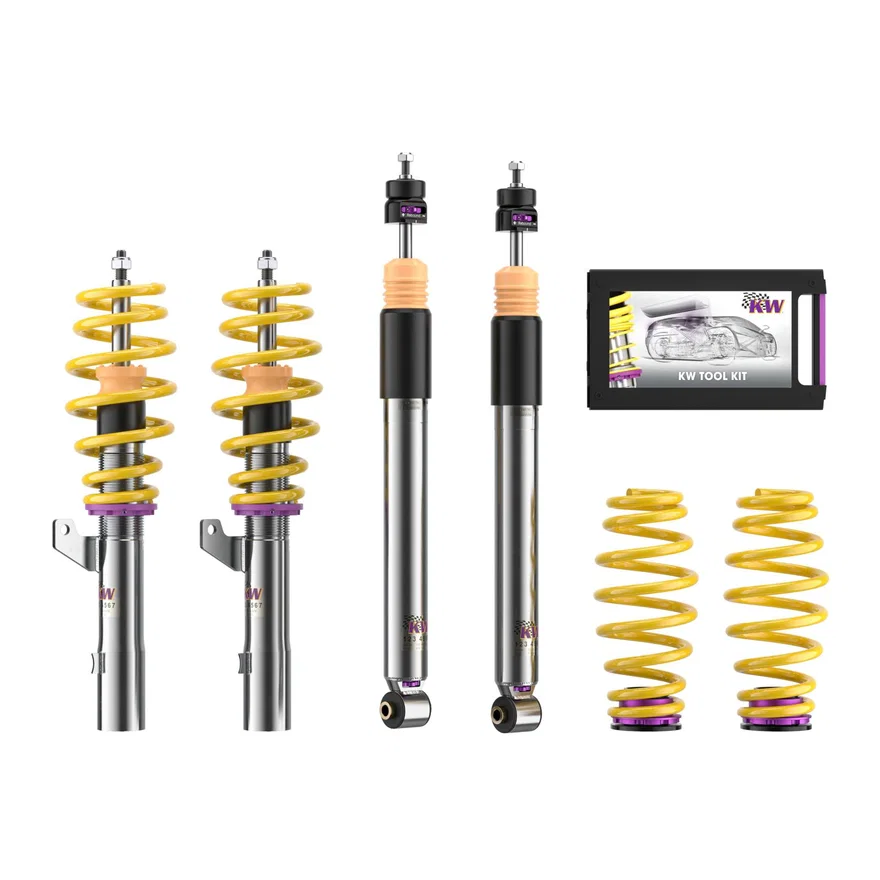 KW 352800CC, SUSPENSIONS 352800CC KW V3 COILOVER KIT BUNDLE for Volkswagen Golf R