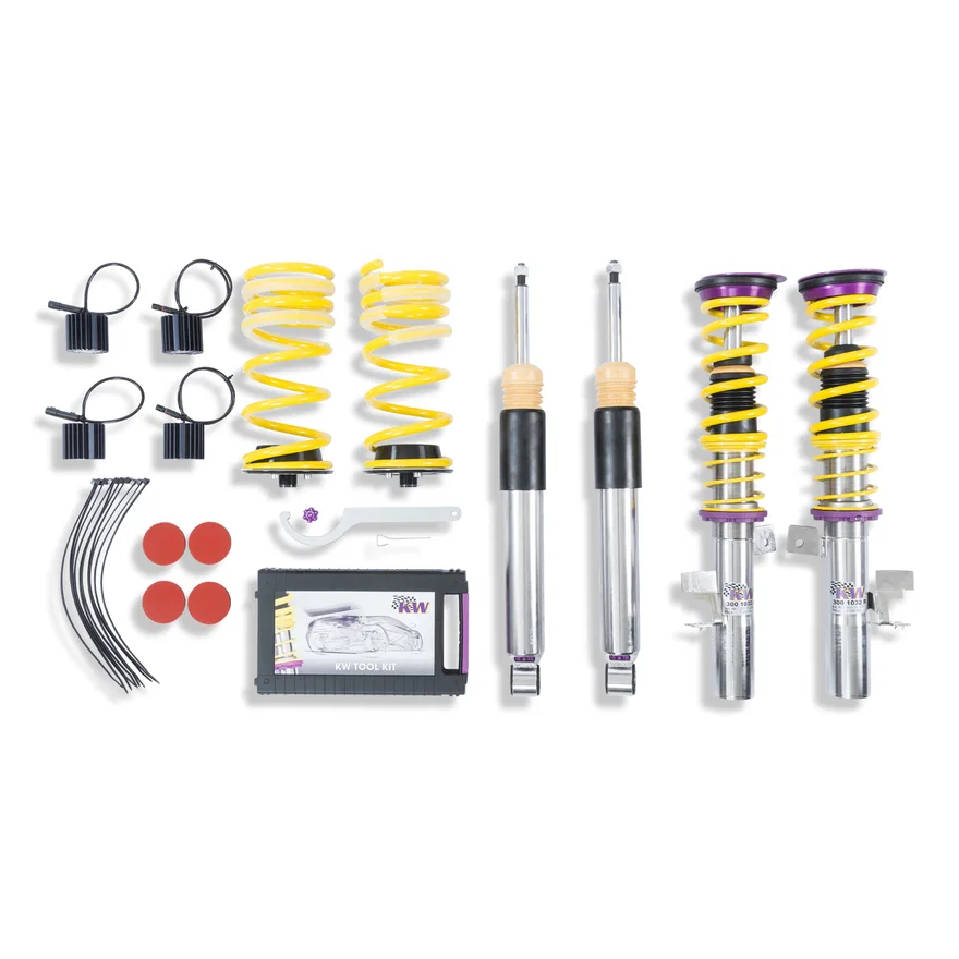 KW 35230067, SUSPENSIONS 35230067 KW V3 COILOVER KIT for Ford Focus