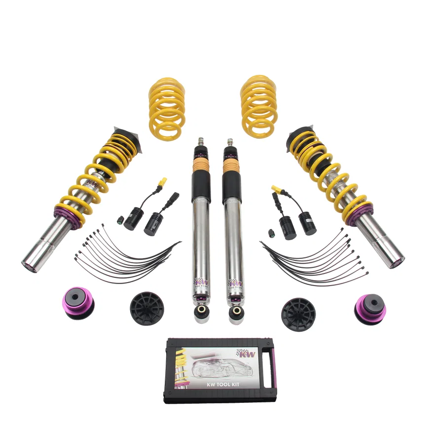 KW 352100AW, SUSPENSIONS 352100AW KW V3 COILOVER KIT BUNDLE for Audi A4