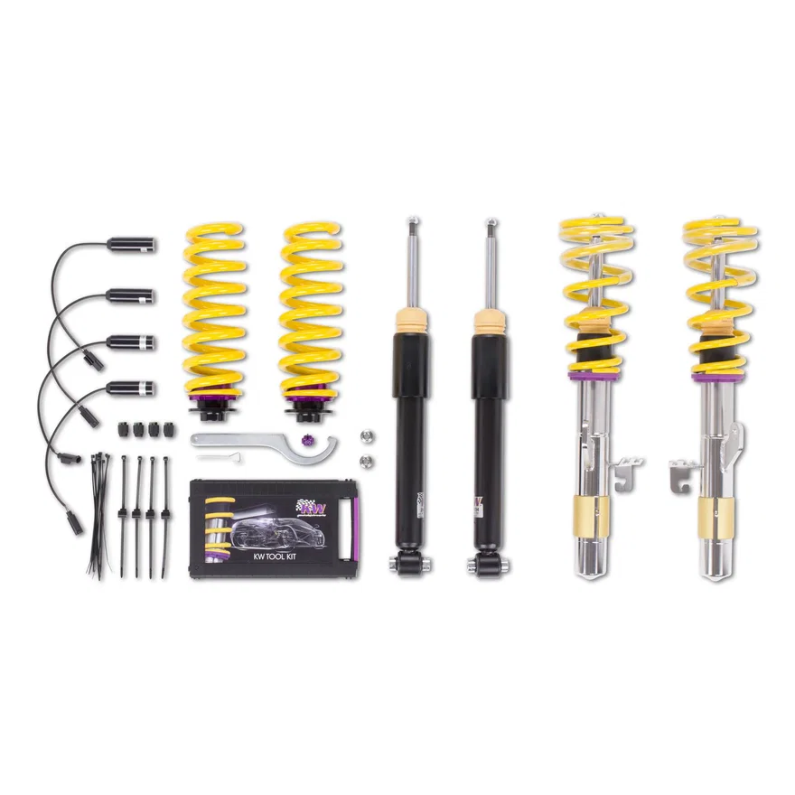 KW 1022000L, SUSPENSIONS 1022000L KW V1 COILOVER KIT BUNDLE for BMW