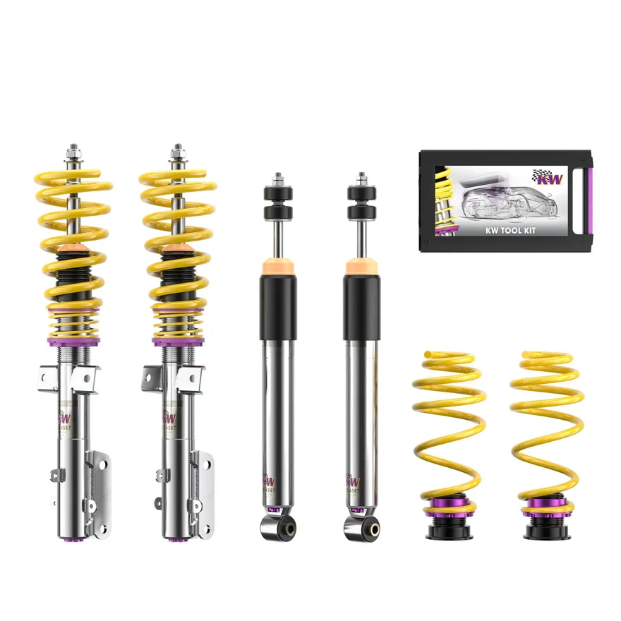 KW 35230045, SUSPENSIONS 35230045 KW V3 COILOVER KIT for Ford Mustang