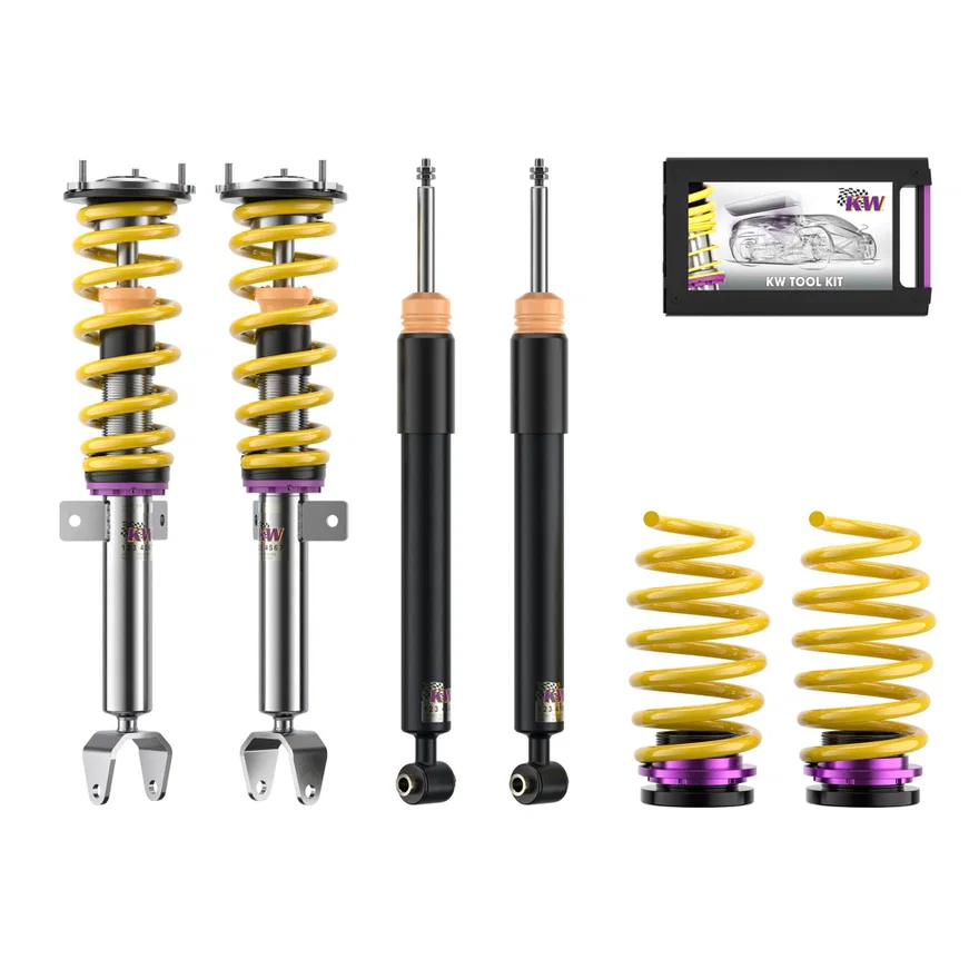 KW 10287006, SUSPENSIONS 10287006 KW V1 COILOVER KIT for Tesla