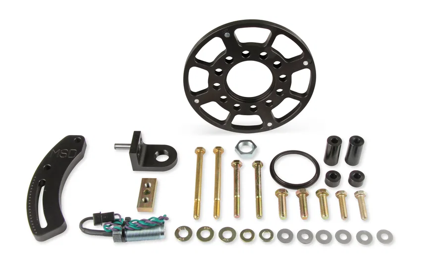 MSD 86403, Crank Trigger Wheel Kit - Flying Magnet - SBF - Windsor