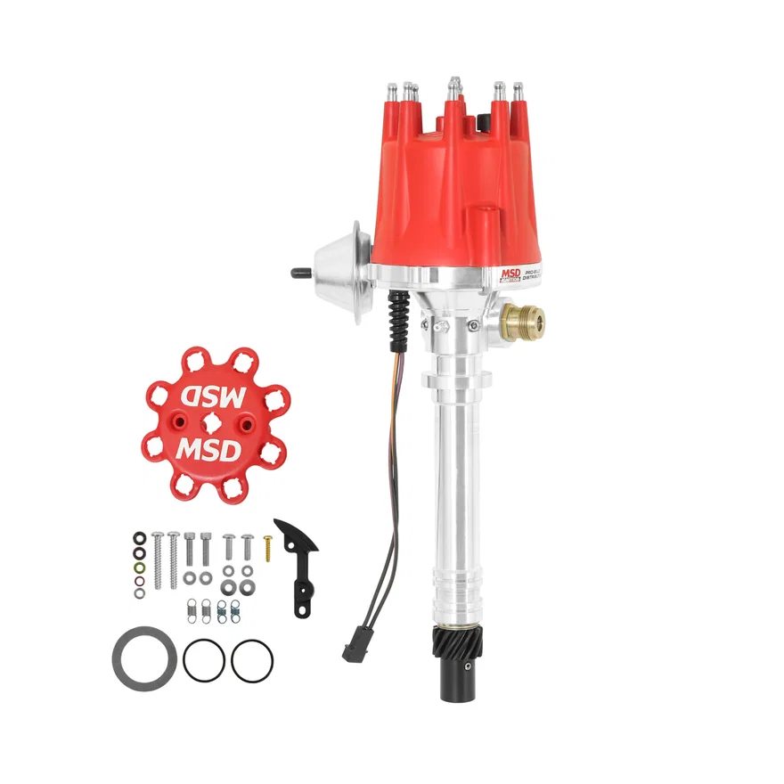 MSD 8572, Corvette V8 Tach Drive Distributor w/Vacuum Advance