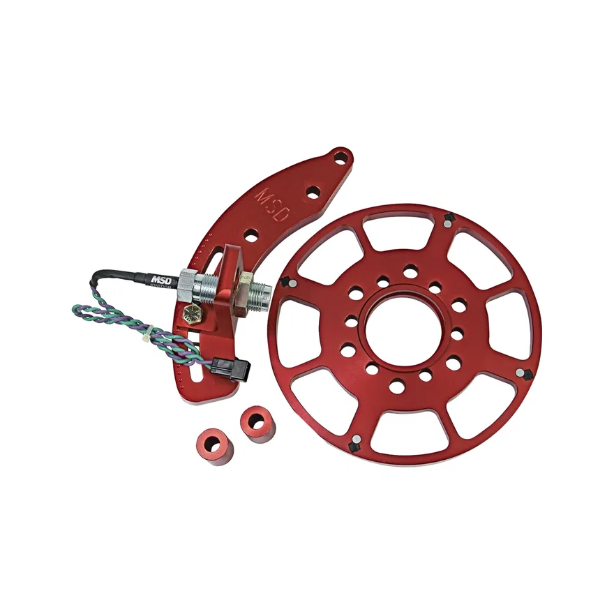 MSD 8633, Crank Trigger Wheel Kit - Flying Magnet - Chrysler Small Block - 7.25 in.