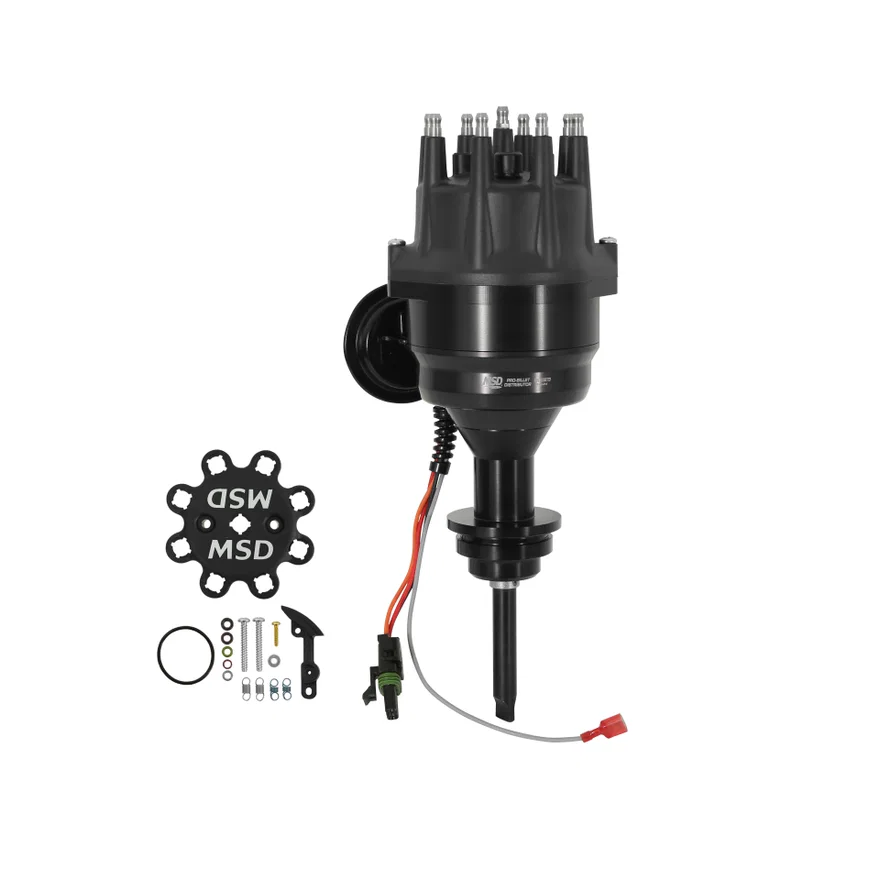 MSD 83873, Black Chrysler 426, 440 Ready-To-Run Distributor