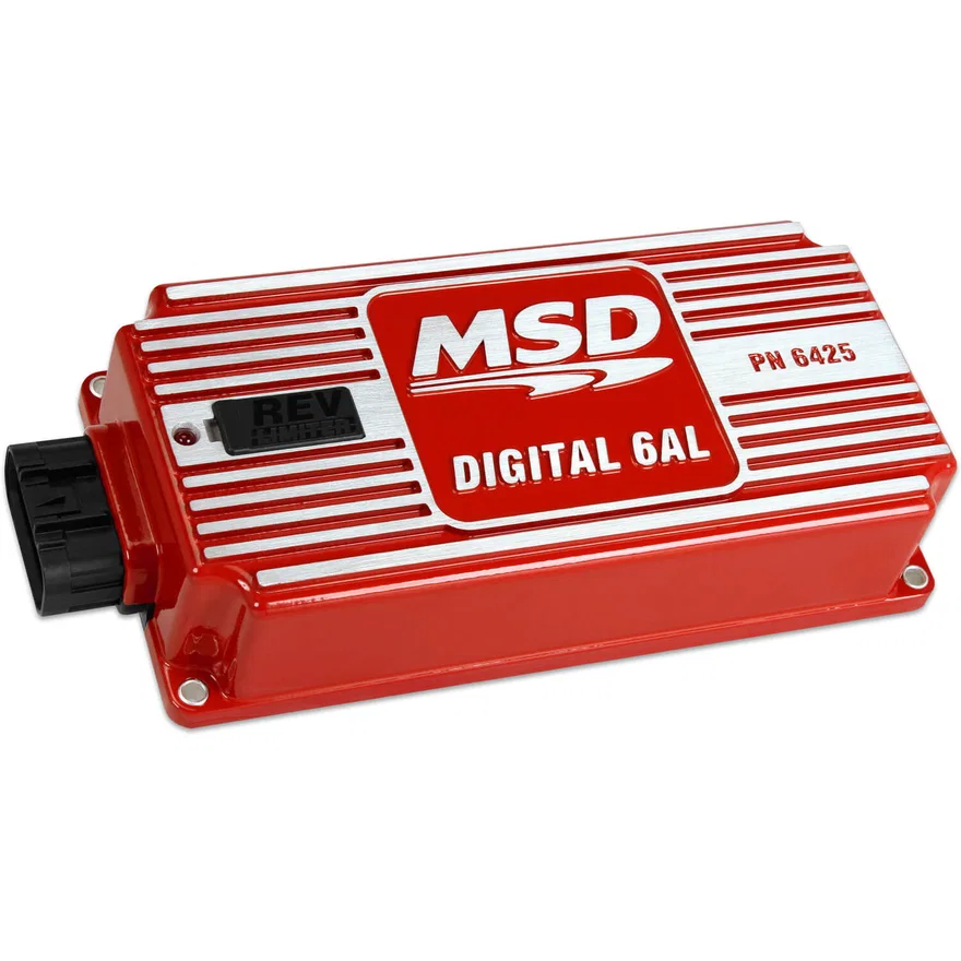 MSD 6425, Digital 6AL Ignition Control - Red