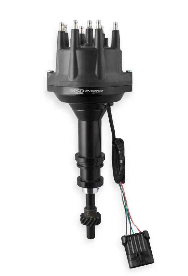 MSD 23783, Black, Ford 351W Dual Sync Distributor