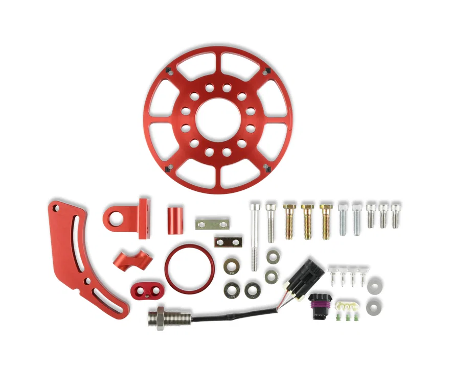 MSD 8619, Crank Trigger Kit - Flying Magnet - Hall-Effect - LS Gen III/IV - 7.25 In.